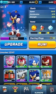 Sonic Forces Mod Apk 4.1.0 Unlimited (Money, Speed and Red Ring) 4